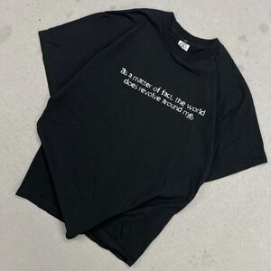 Now and Zen Graphic T-Shirt Adult L "World Revolves Around Me" Funny Novelty Tee